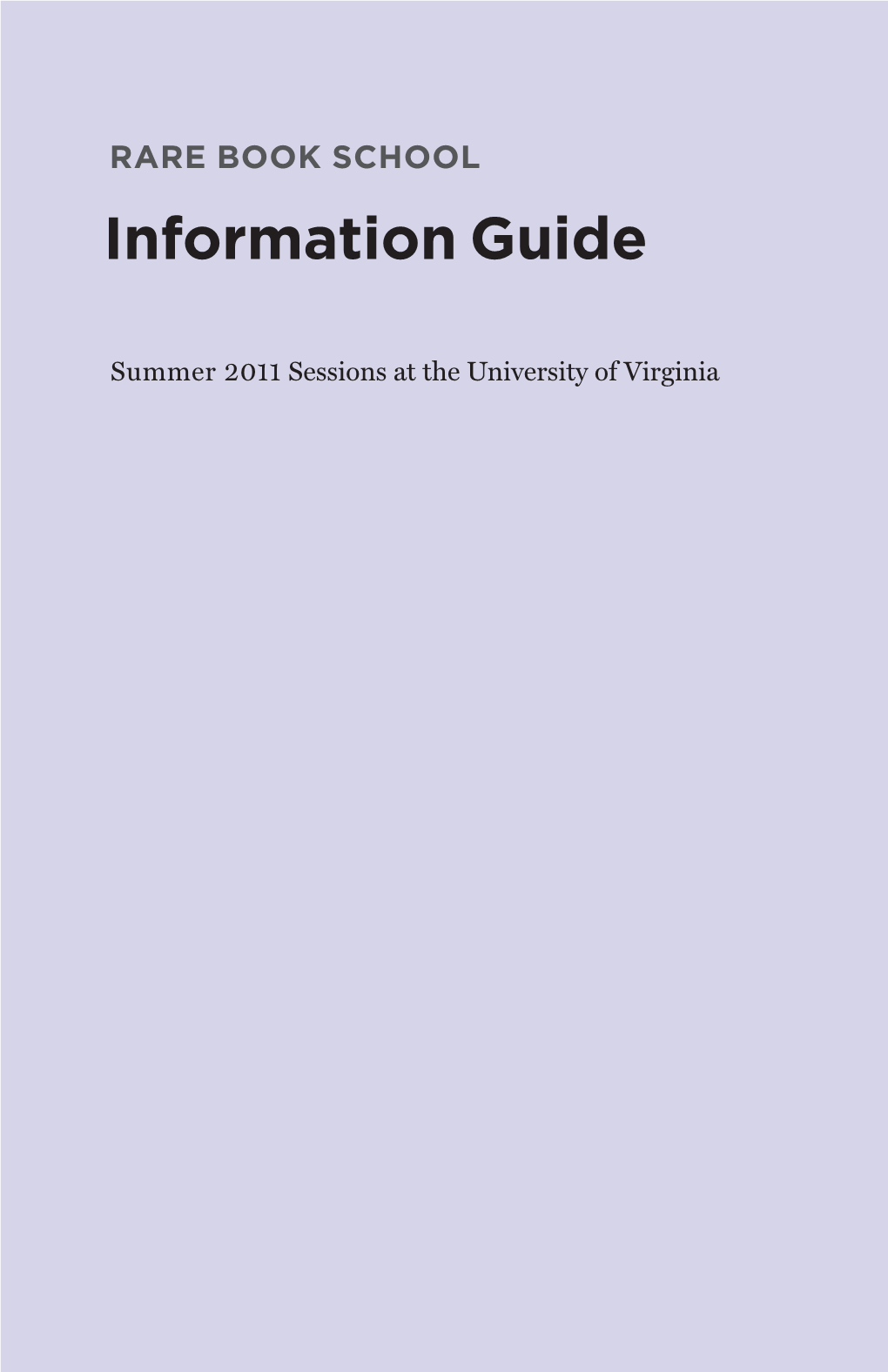 Information Guide