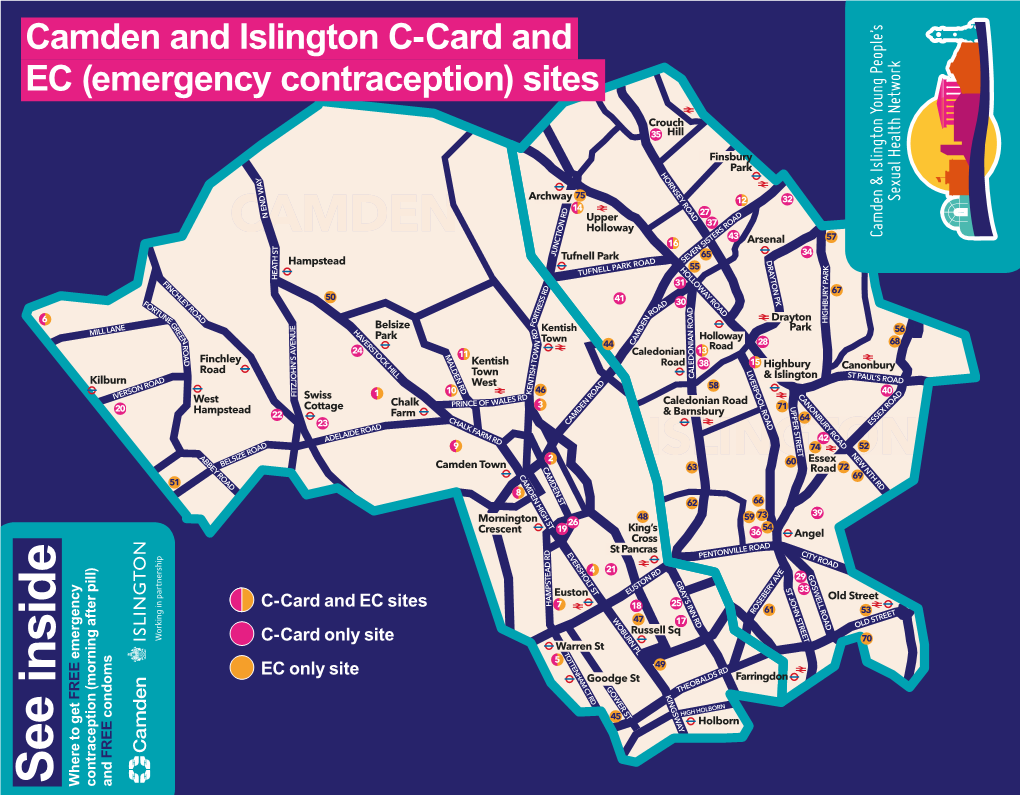 Islington C-Card and EC (Emergency Contraception) Sites
