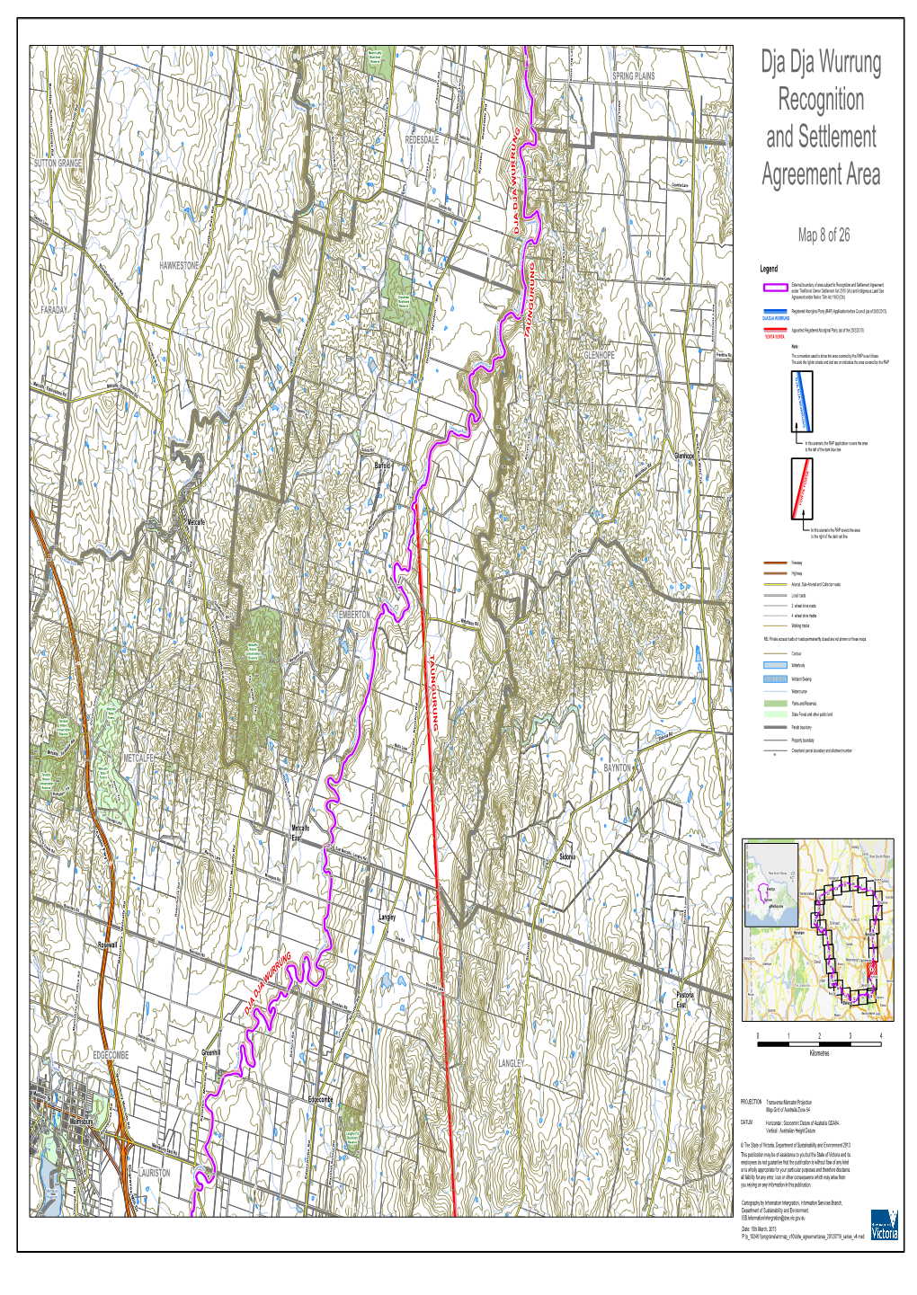 Dja Dja Wurrung Recognition and Settlement Agreement Area