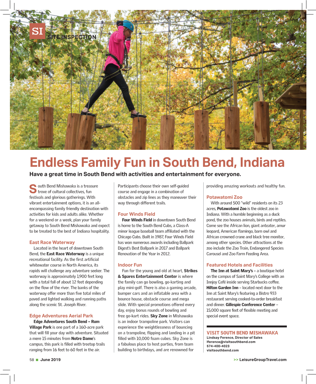 Endless Family Fun in South Bend, Indiana Have a Great Time in South Bend with Activities and Entertainment for Everyone