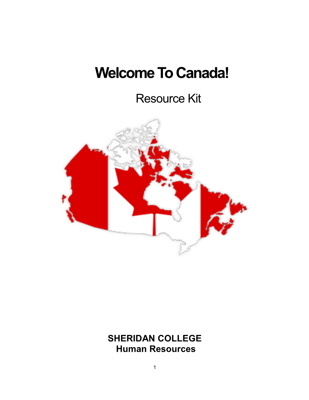 Welcome to Canada Resource