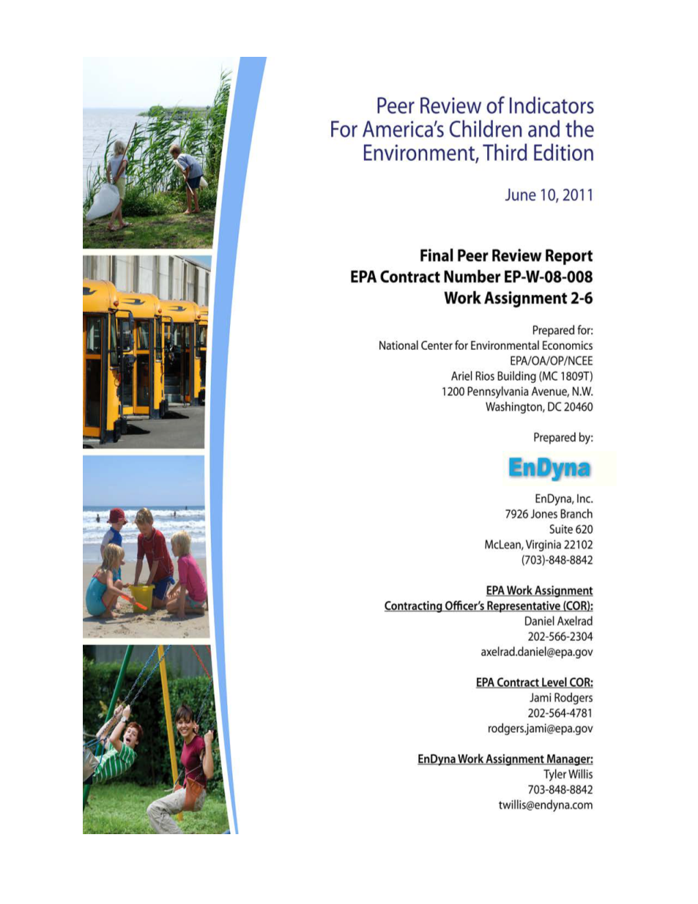 Peer Review of Indicators for America's Children and The