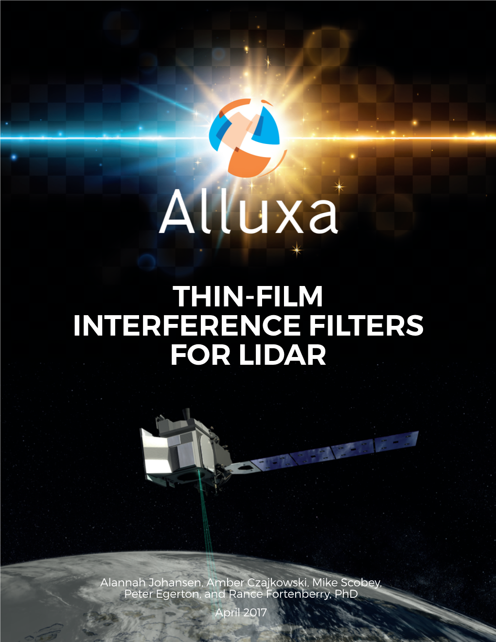 Thin-Film Interference Filters for LIDAR – Alluxa