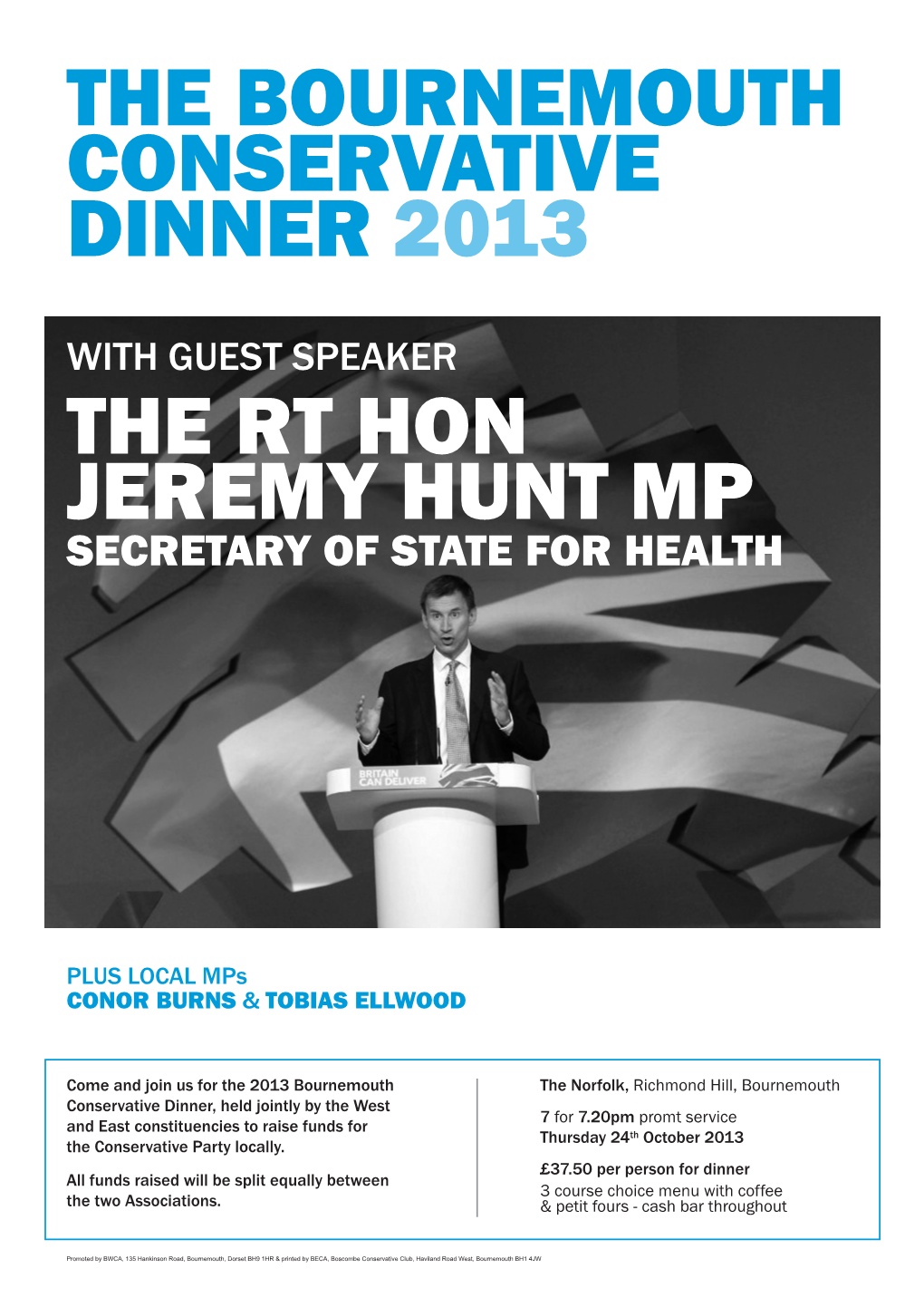 Bournemouth Conservatives Dinner 2011