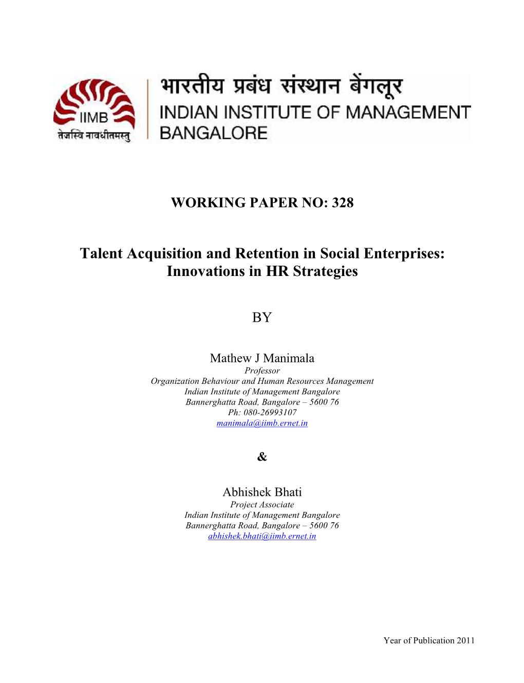 Talent Acquisition and Retention in Social Enterprises: Innovations in HR Strategies