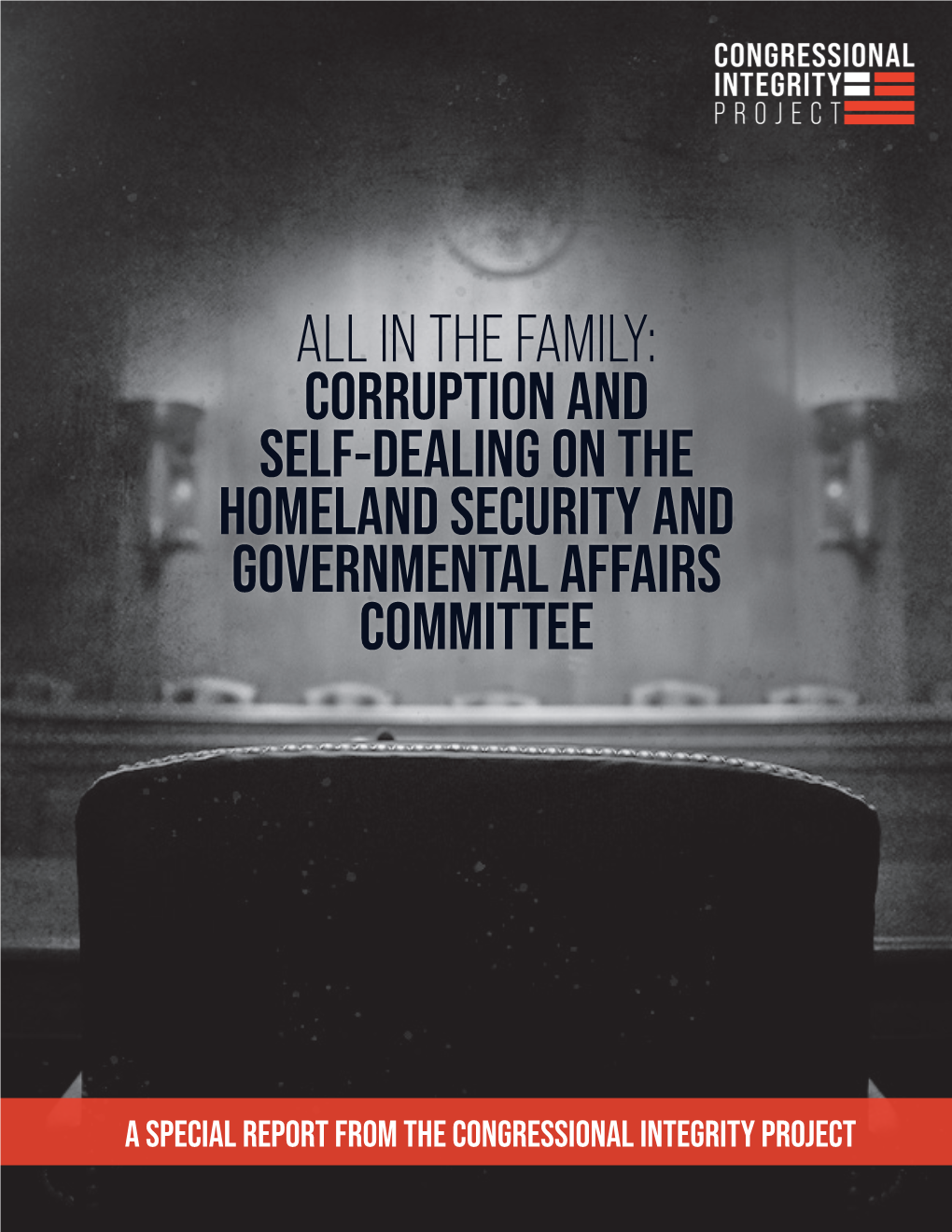 All in the Family: Corruption and Self-Dealing on the Homeland Security and Governmental Affairs Committee