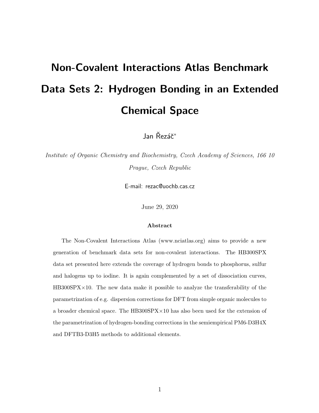 Non-Covalent Interactions Atlas Benchmark Data Sets 2: Hydrogen Bonding in an Extended Chemical Space