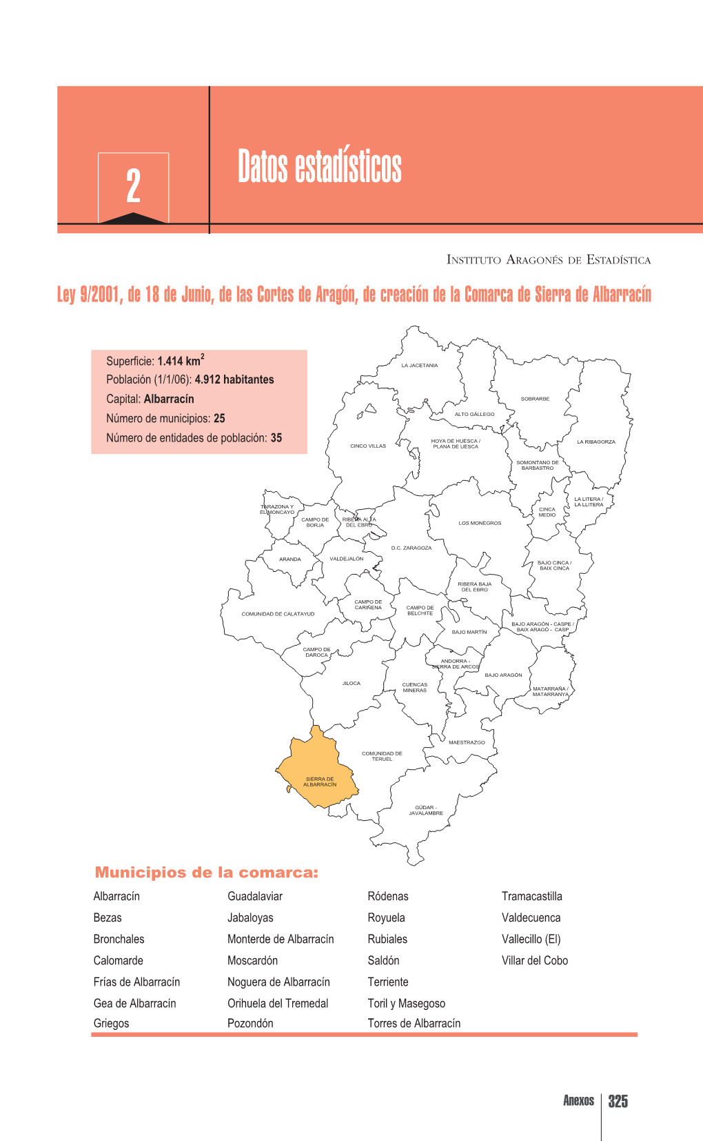 2 Datos Estadísticos