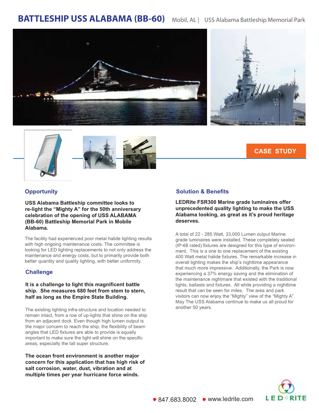 USS Alabama Case Study