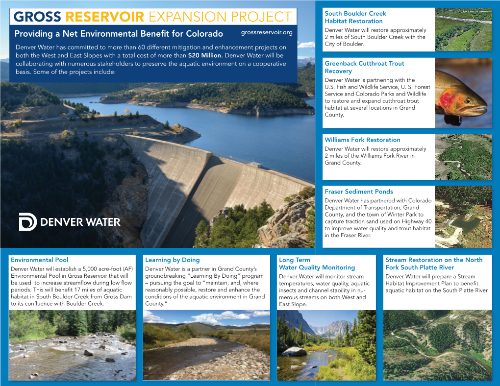 Gross Reservoir Expansion Project