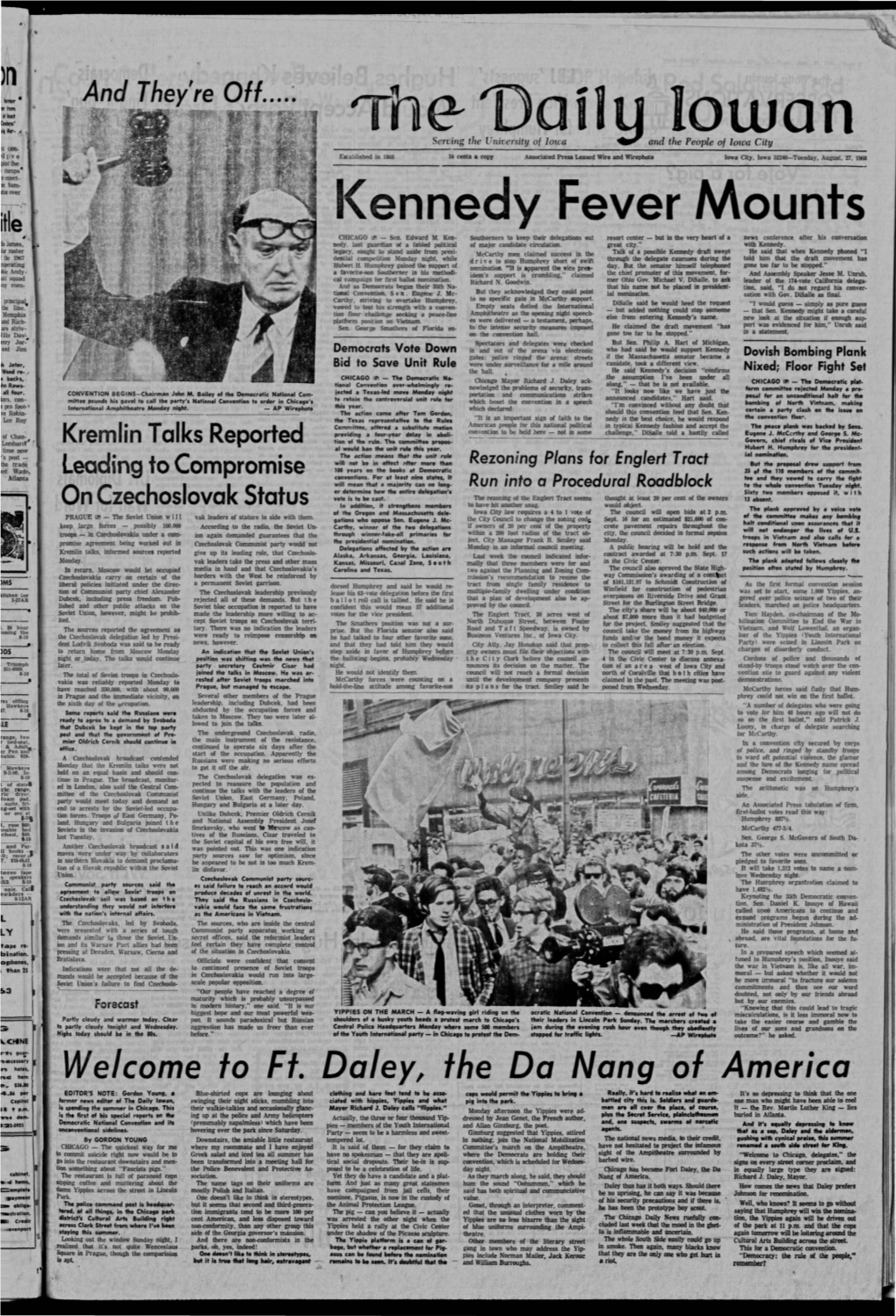 Daily Iowan (Iowa City, Iowa), 1968-08-27