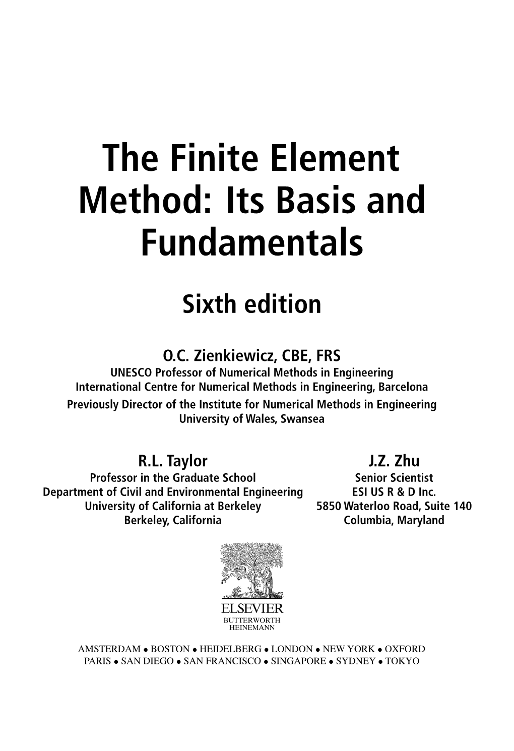 The Finite Element Method: Its Basis and Fundamentals