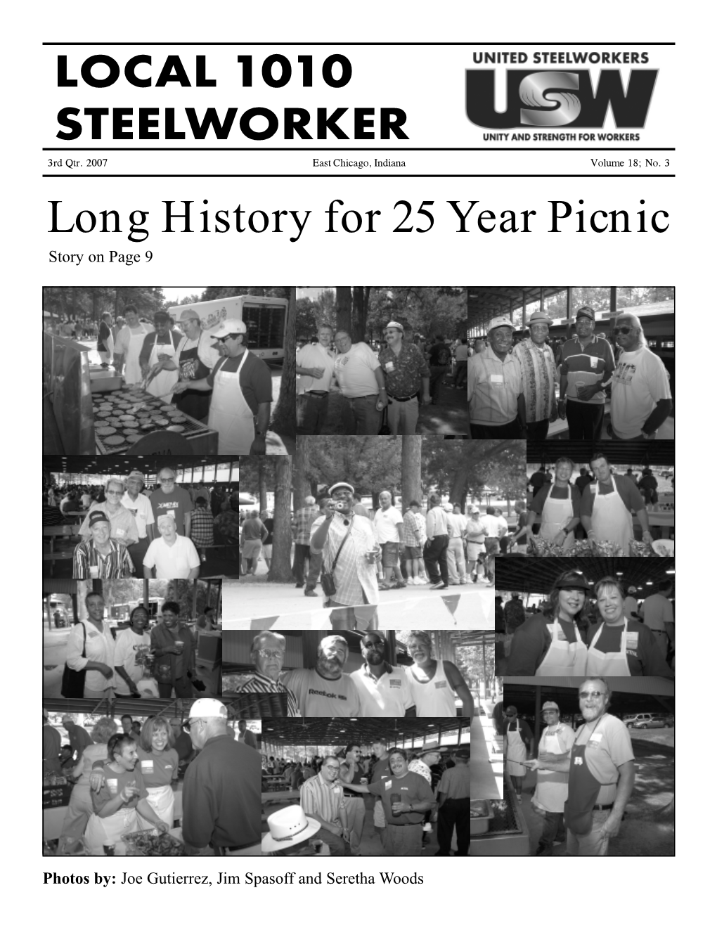 LOCAL 1010 STEELWORKER Long History for 25 Year Picnic