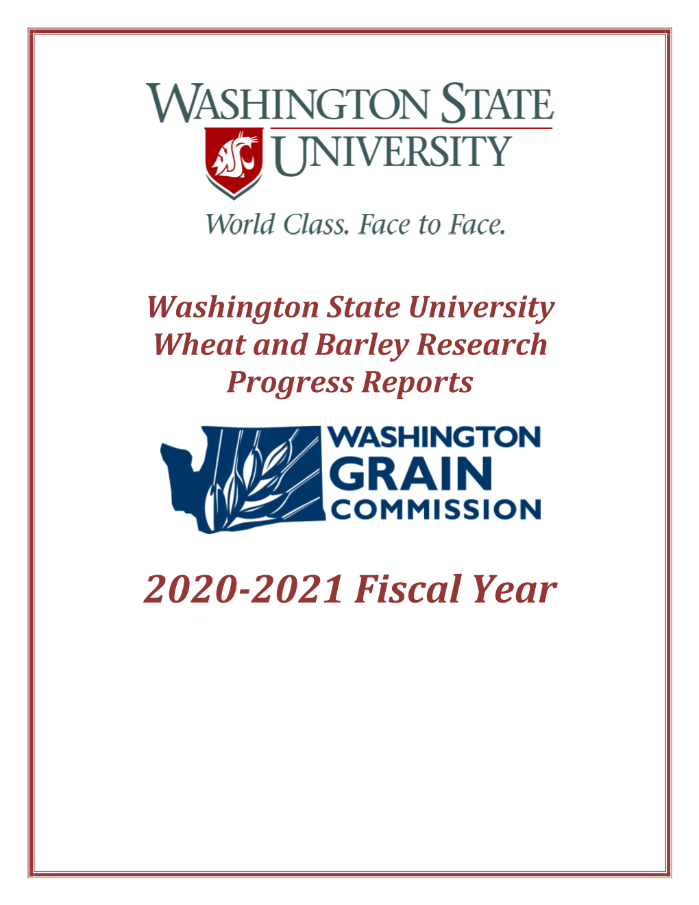 View the 2020-2021 WSU Wheat & Barley