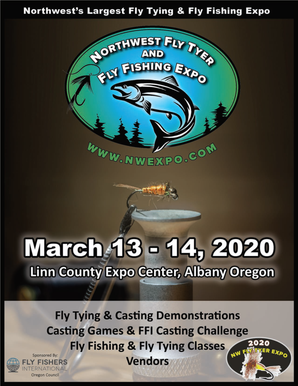 Reception Fund Raiser Friday Night - Public Welcome! the Oregon Fly Fisher Contents2013 EXPO HALL President’S Message