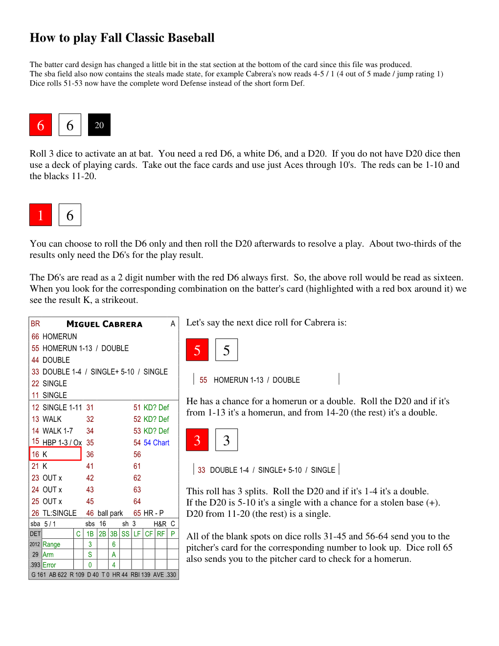 How to Play Fall Classic Baseball