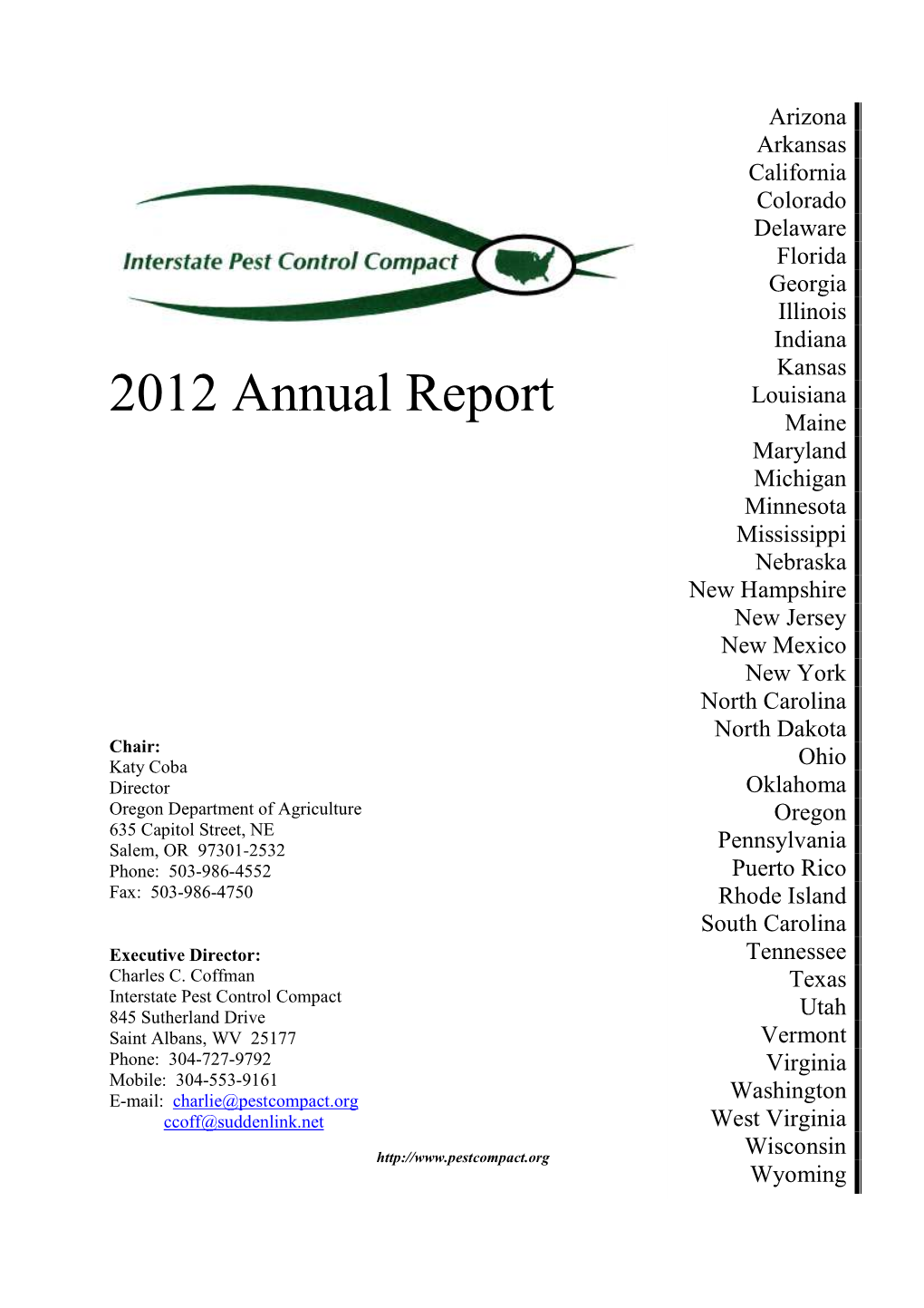 Annual Report 2012 Draft