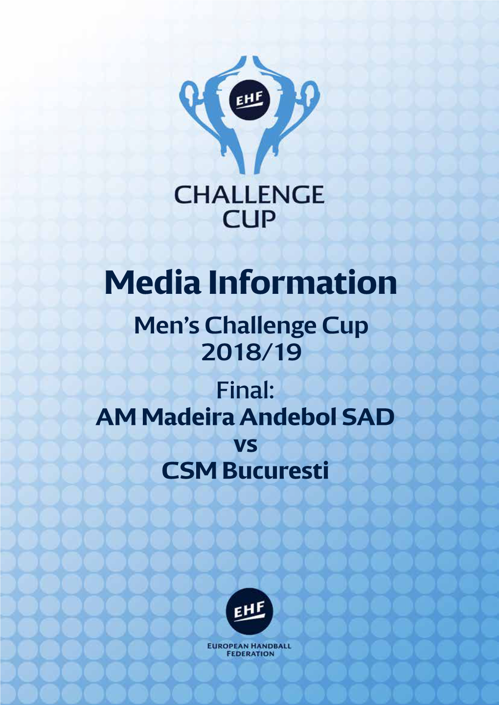 Final: AM Madeira Andebol SAD Vs CSM Bucuresti Men's Challenge