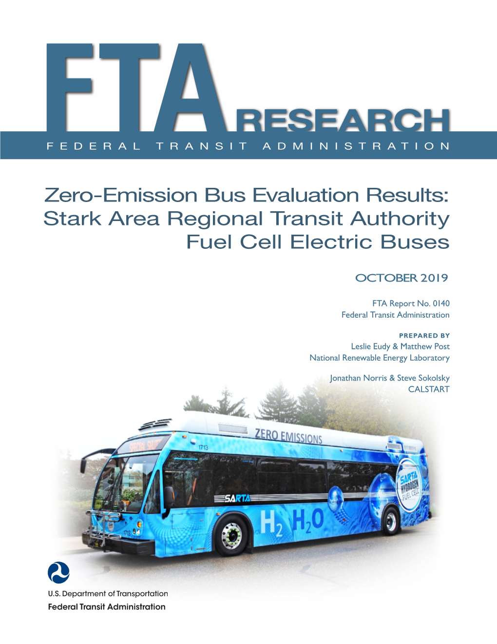 Zero-Emission Bus Evaluation Results: Stark Area Regional Transit Authority Fuel Cell Electric Buses