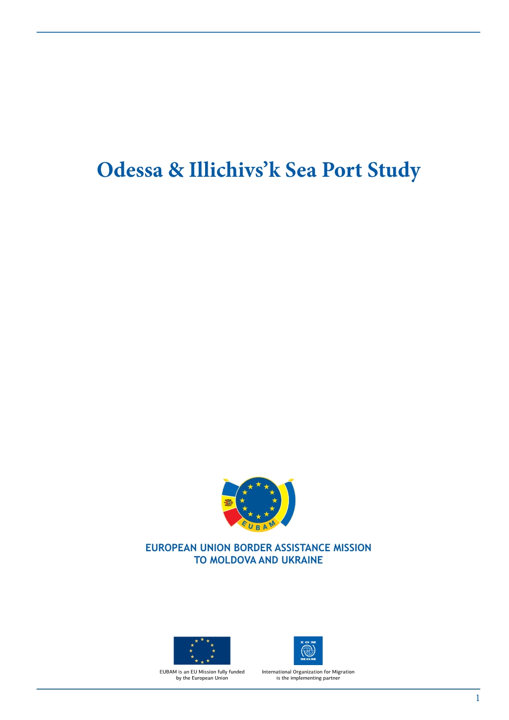 Odessa & Illichivs'k Sea Port Study