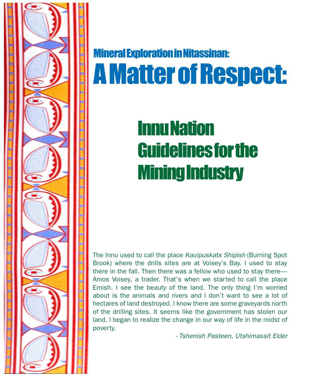 Innu and Mining Brochure2