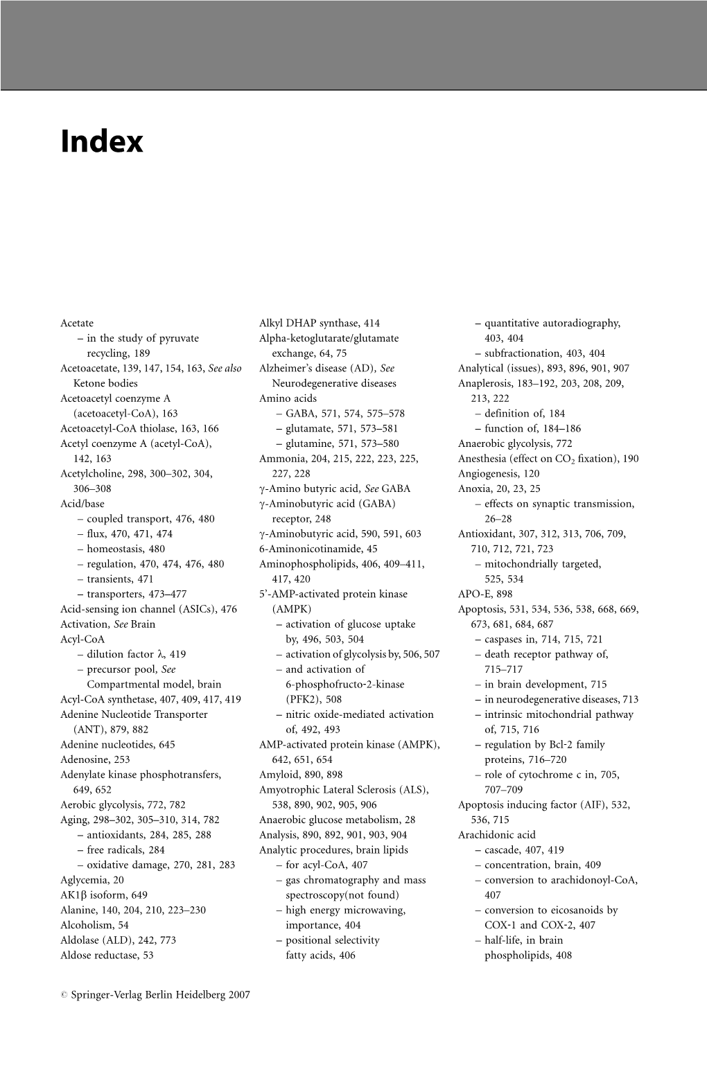 In the Study of Pyruvate Recycling, 189 Acetoacetate, 139, 147, 154