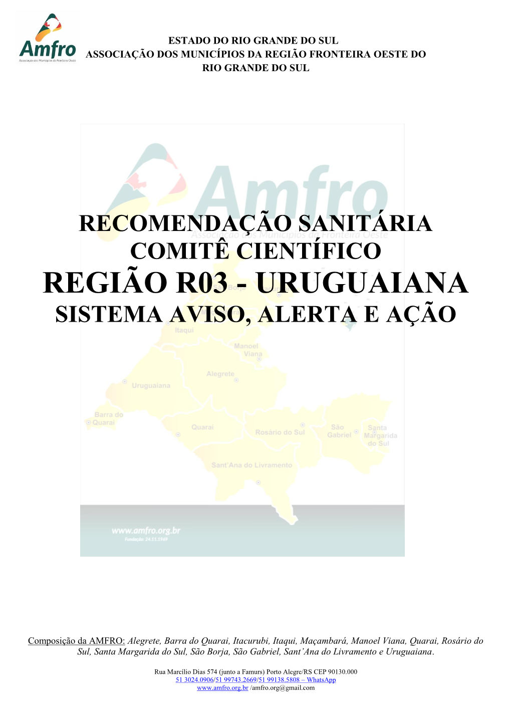 Uruguaiana Sistema Aviso, Alerta E Ação