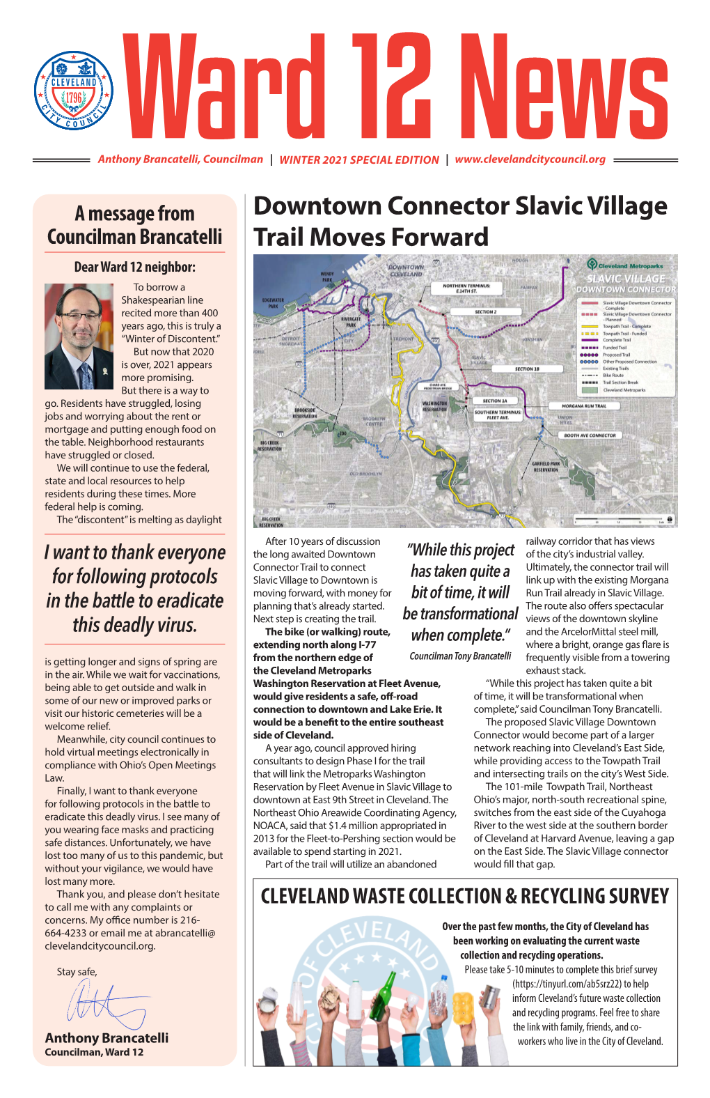 Downtown Connector Slavic Village Trail Moves Forward