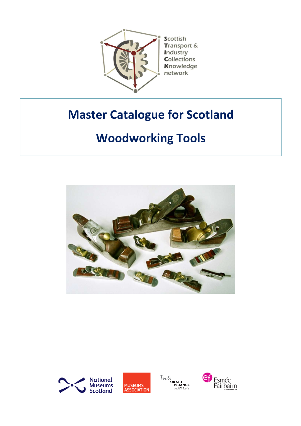 Master Catalogue for Scotland Woodworking Tools