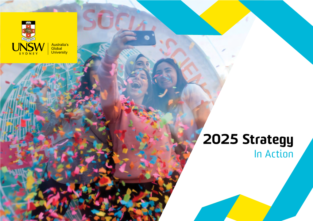 2025 Strategy in Action Table of Contents