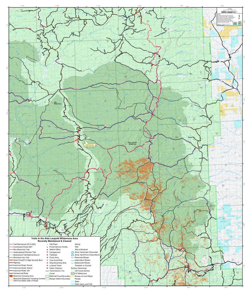 Aldo Leopold Wilderness Trails Maintained
