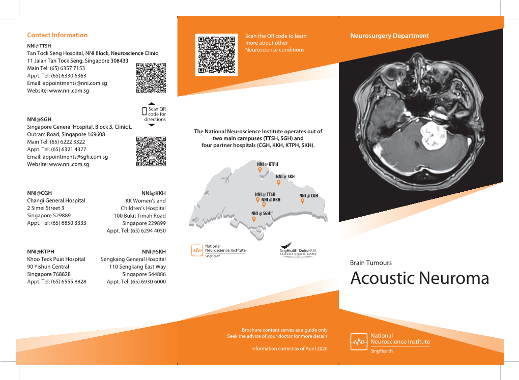 Acoustic Neuroma FA Print