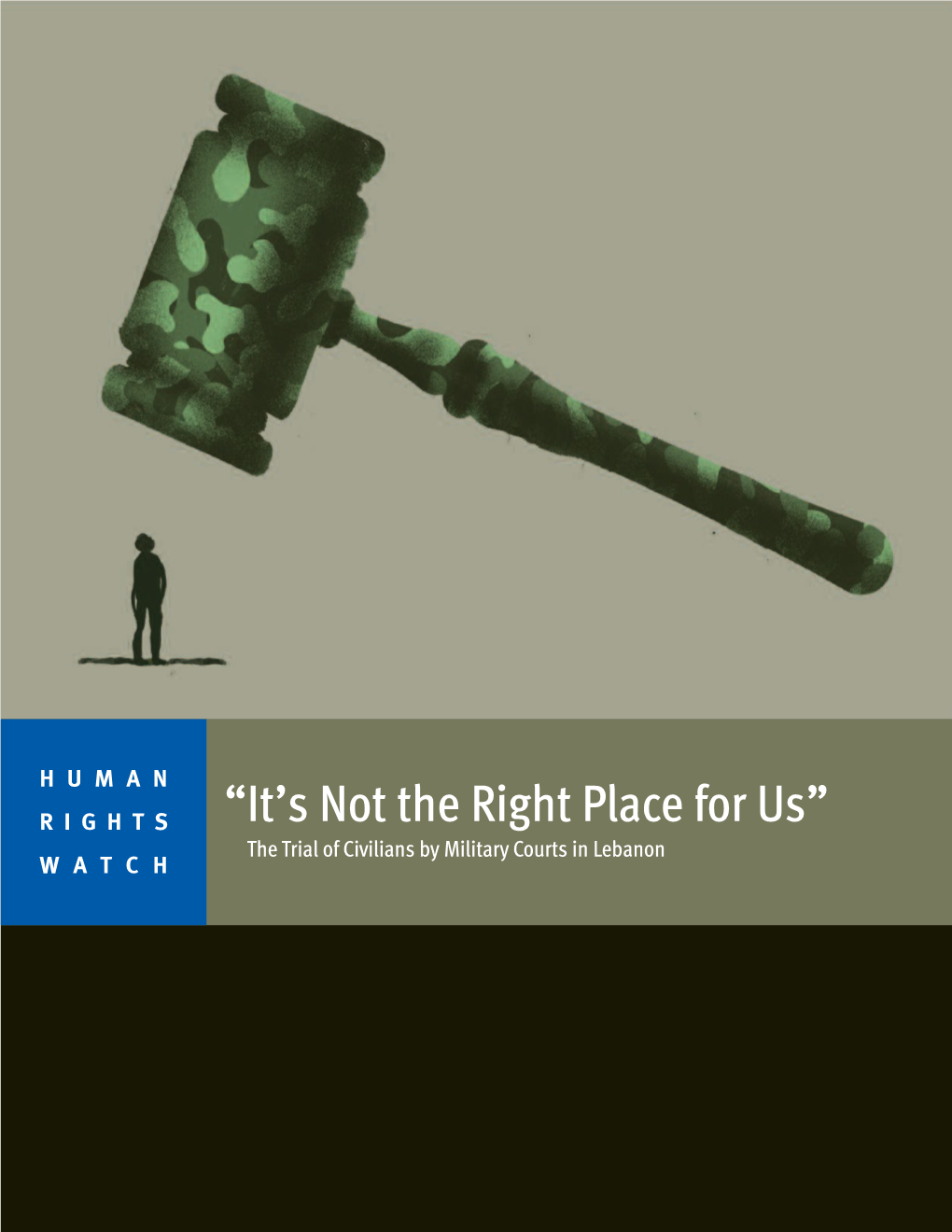 “It's Not the Right Place For
