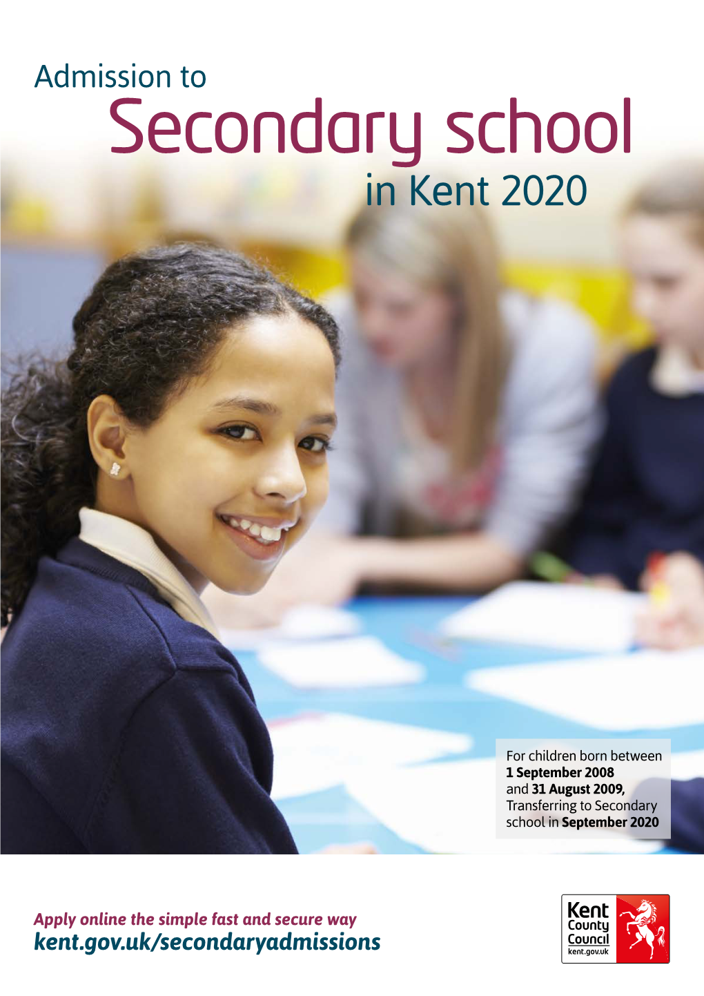 Secondary School in Kent 2020