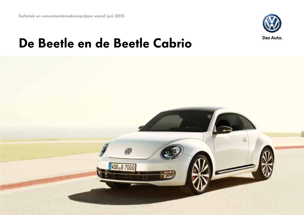 De Beetle En De Beetle Cabrio Trend (Standaarduitrusting) Design (Extra T.O.V