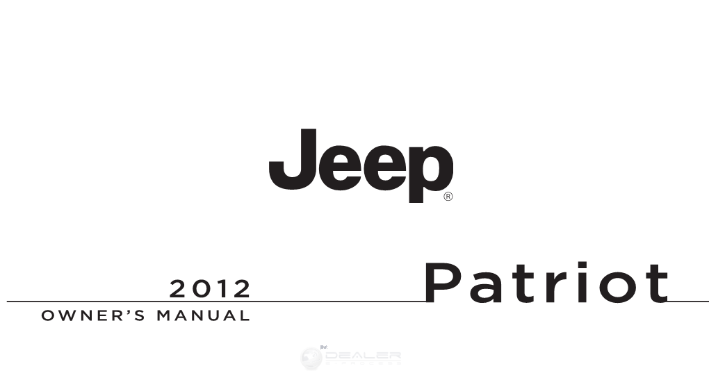 2012 Jeep Patriot Owner's Guide