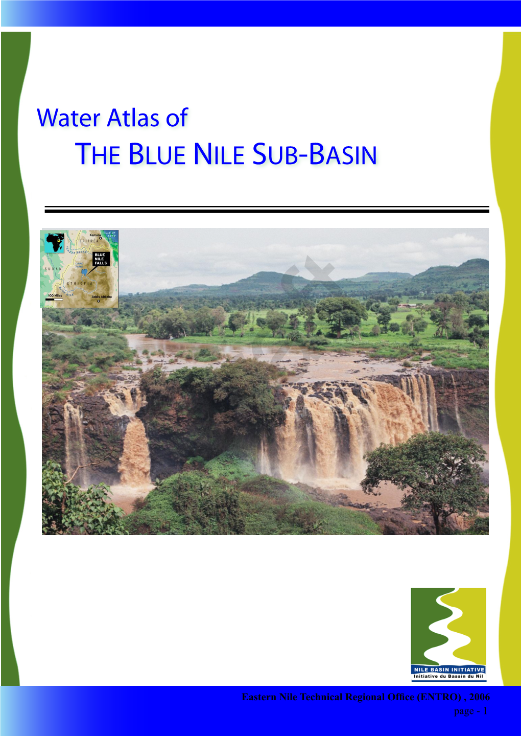 Water Atlas of the BLUE NILE SUB-BASIN