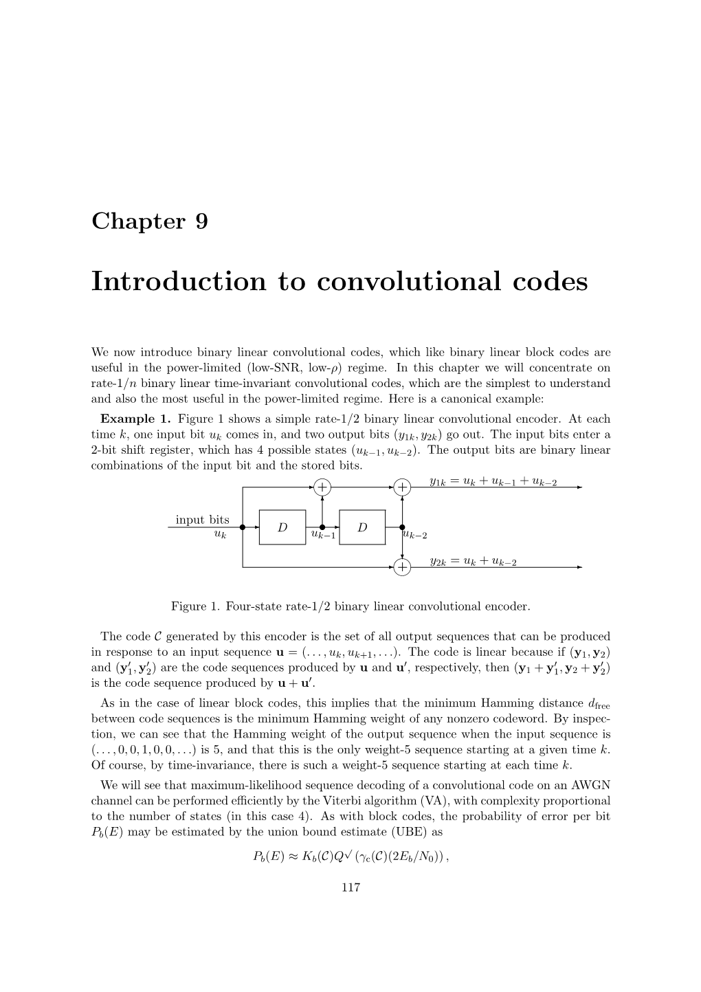 Introduction to Convolutional Codes