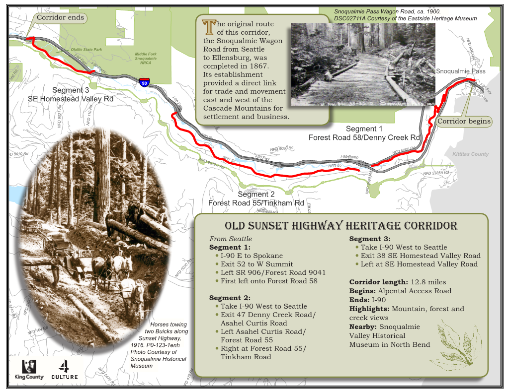 Old Sunset Highway Heritage Corridor