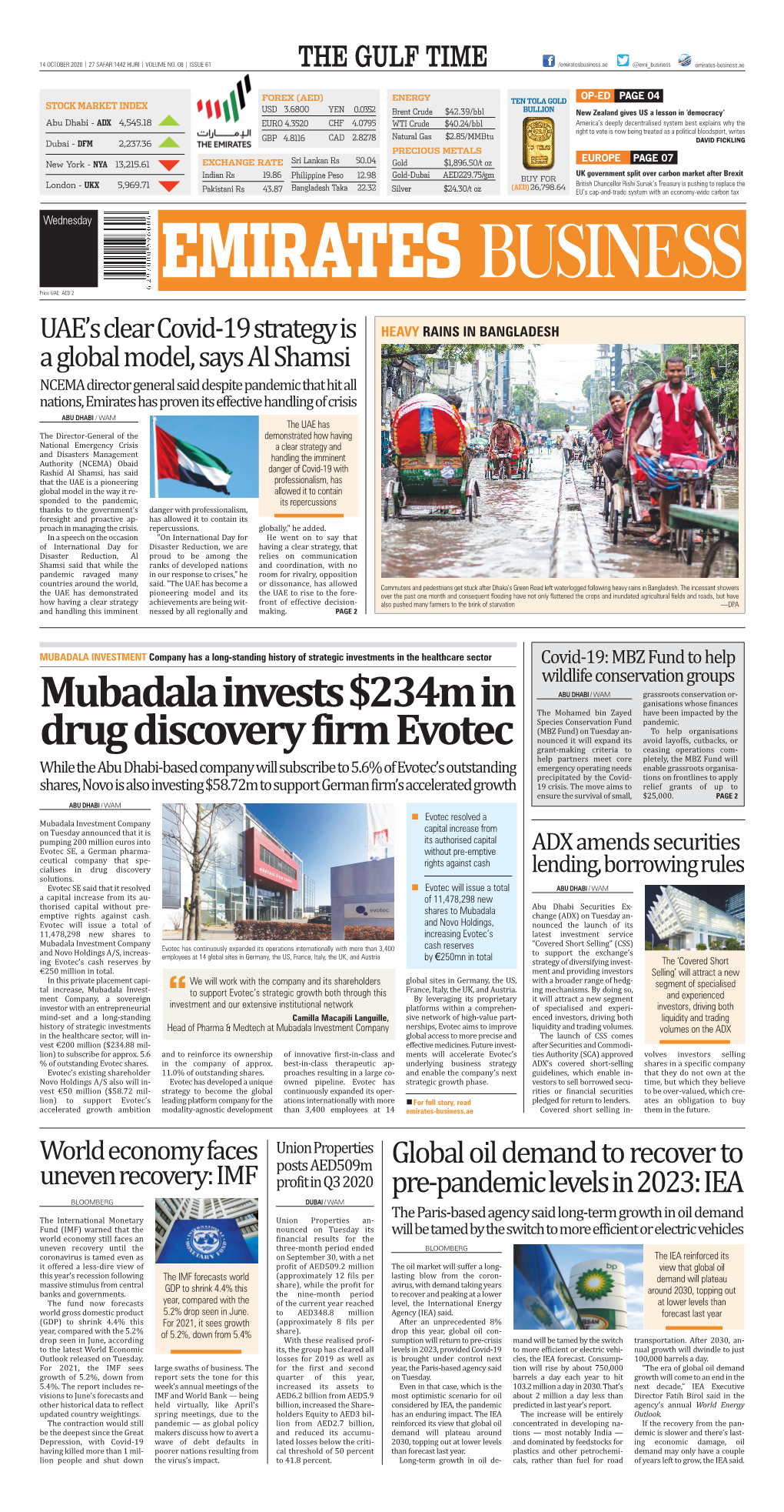Mubadala Invests $234M in Drug Discovery Firm Evotec
