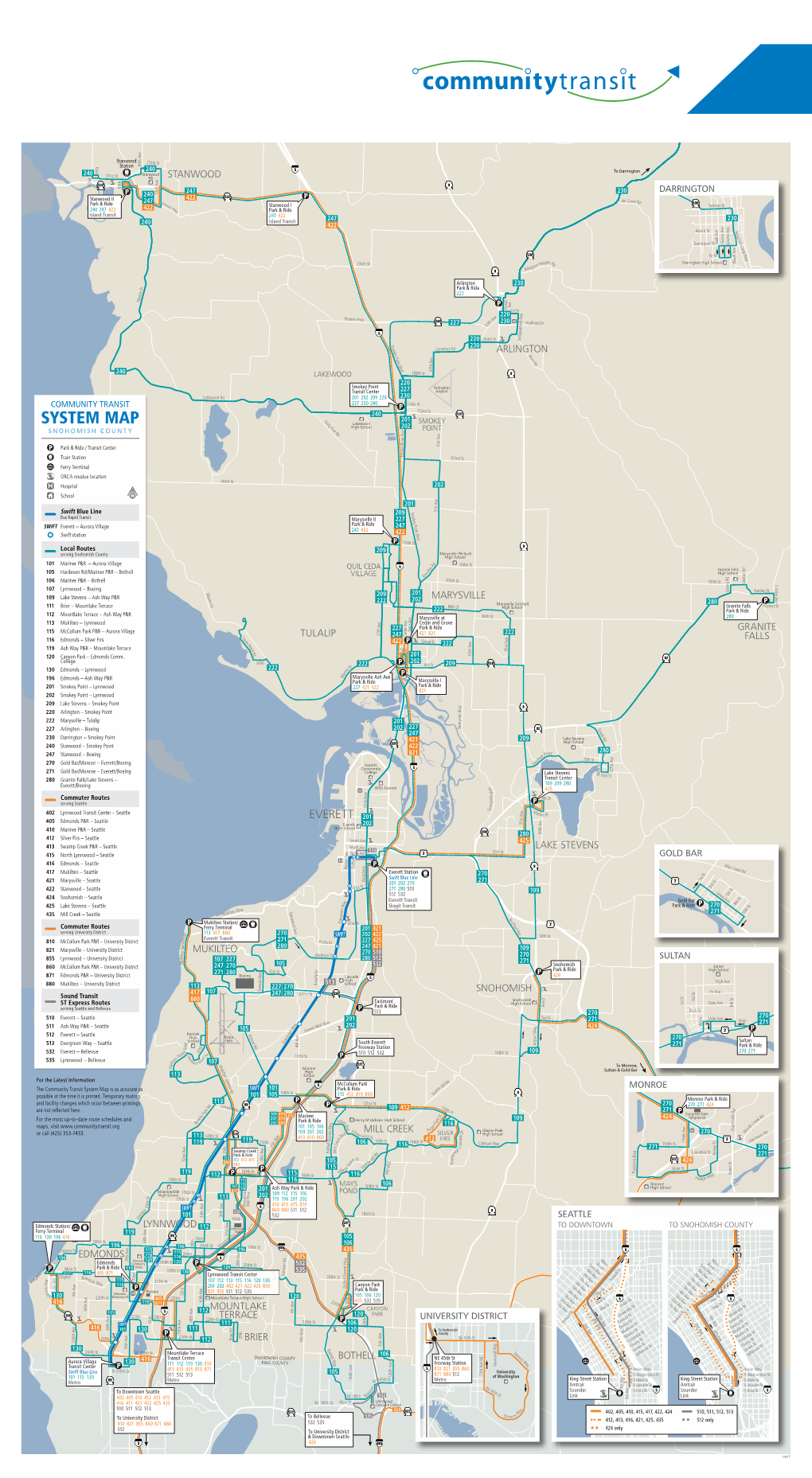 SYSTEM MAP Lakewood SMOKEY High School SNOHOMISH COUNTY POINT