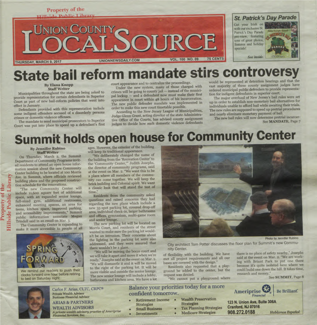 State Bail Reform Mandate Stirs Controversy