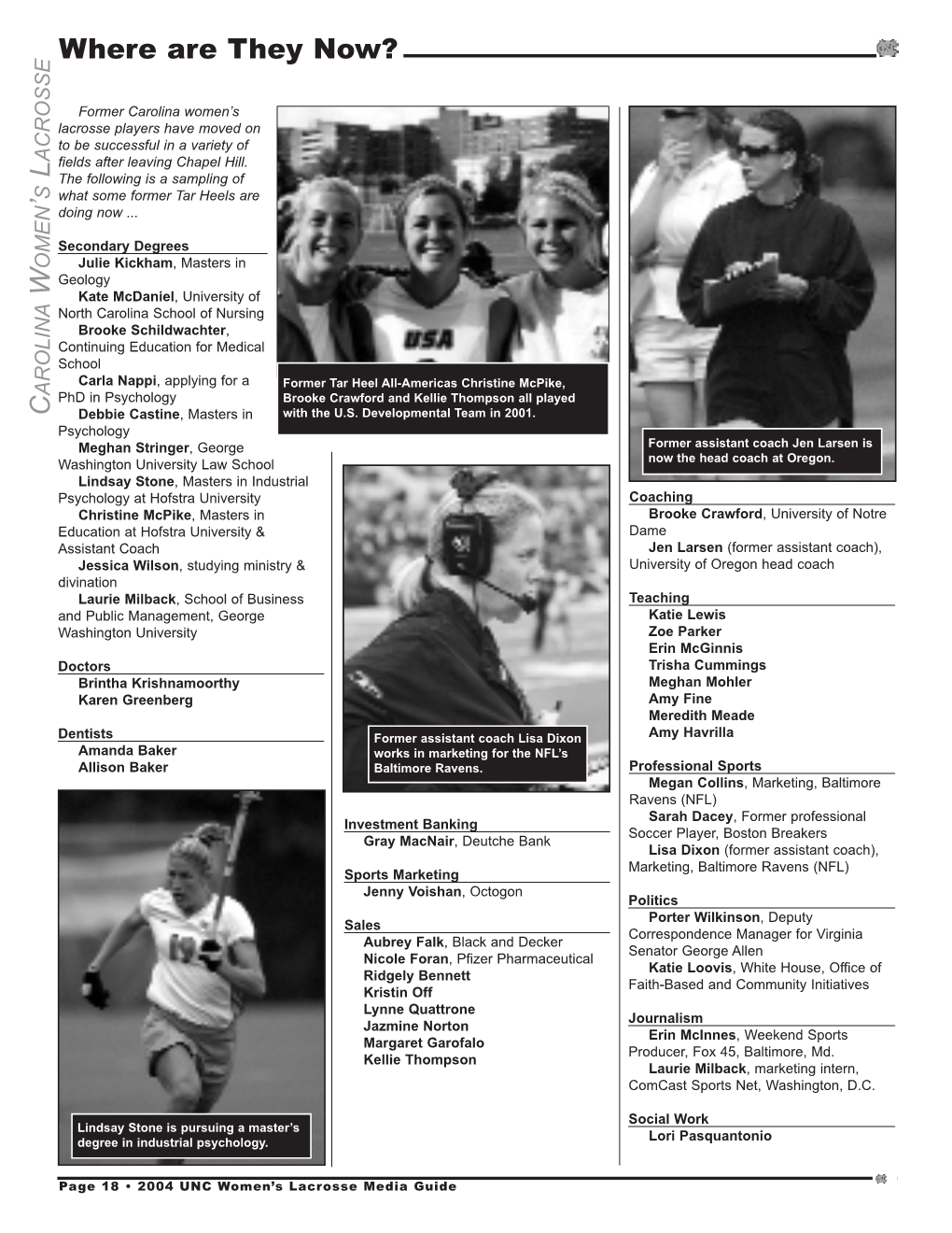 2004 WLAX Media Guide