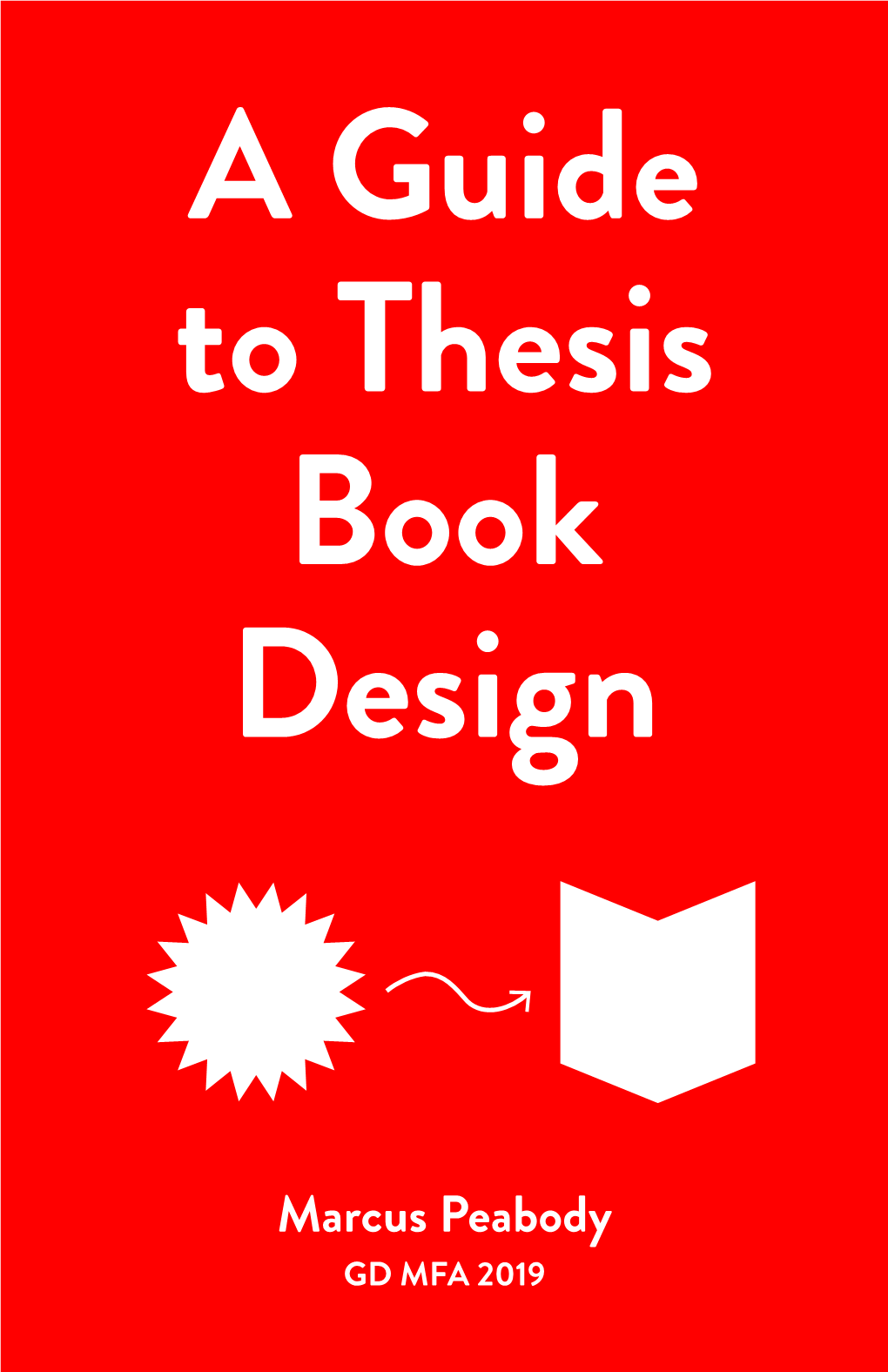 Guide to Thesis Book Design