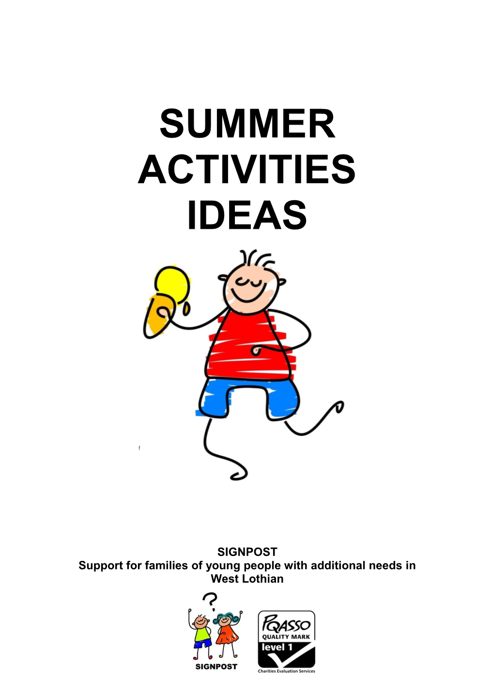 Summer Activities Ideas