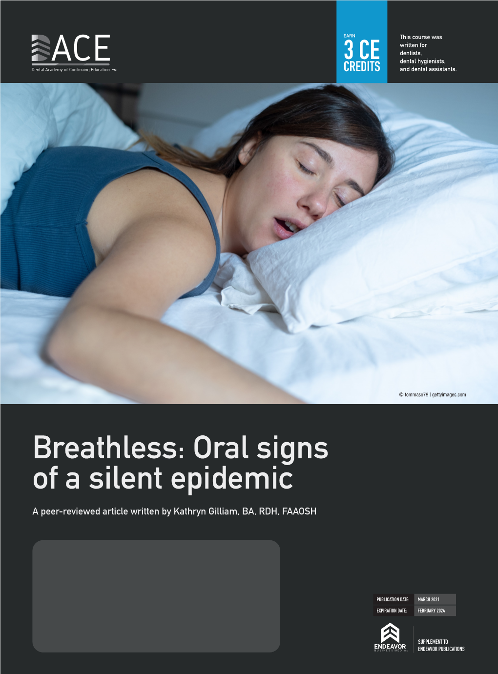 Breathless: Oral Signs of a Silent Epidemic
