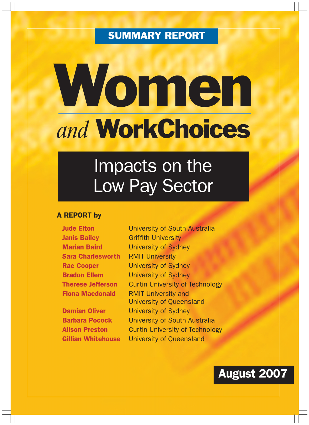 Women and Work Choices