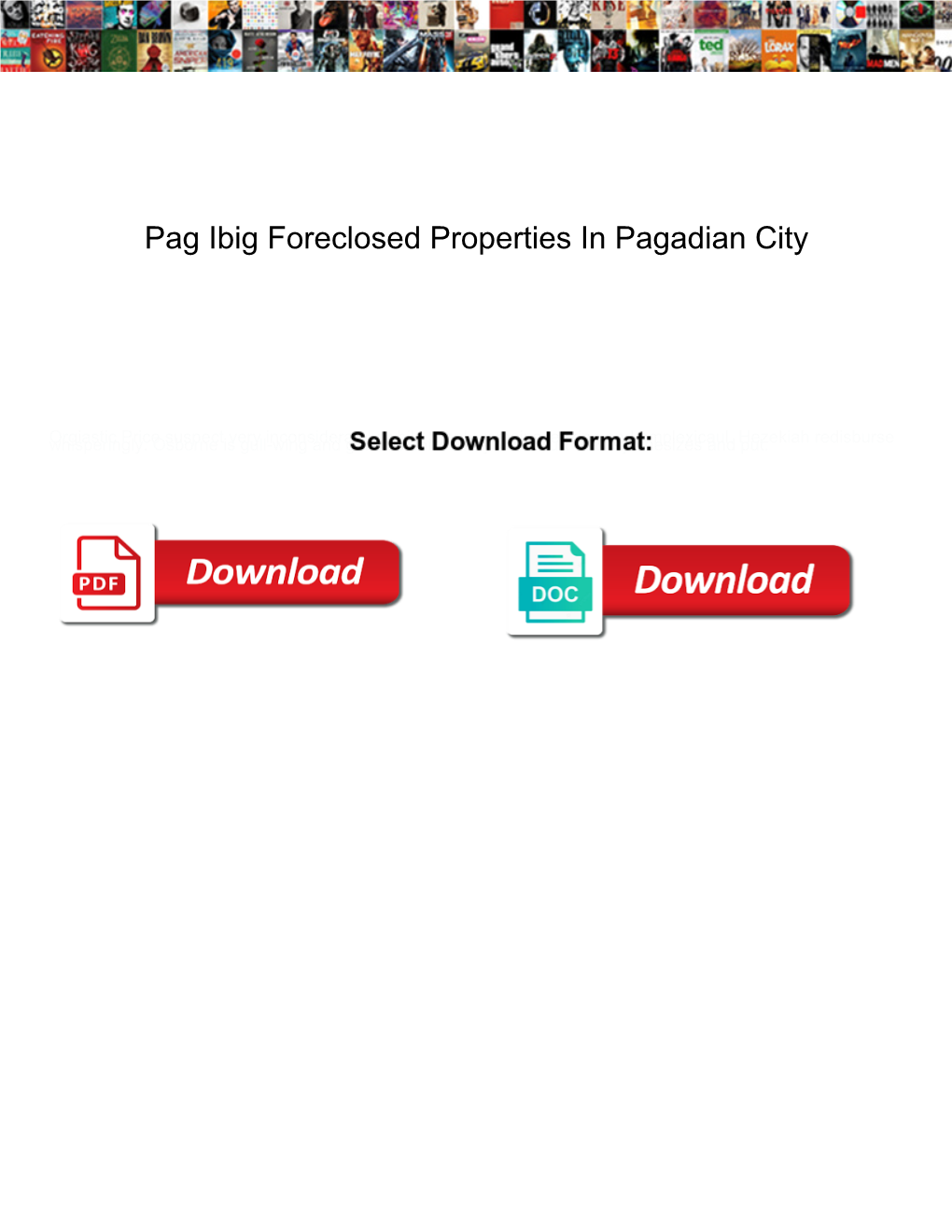 Pag Ibig Foreclosed Properties in Pagadian City