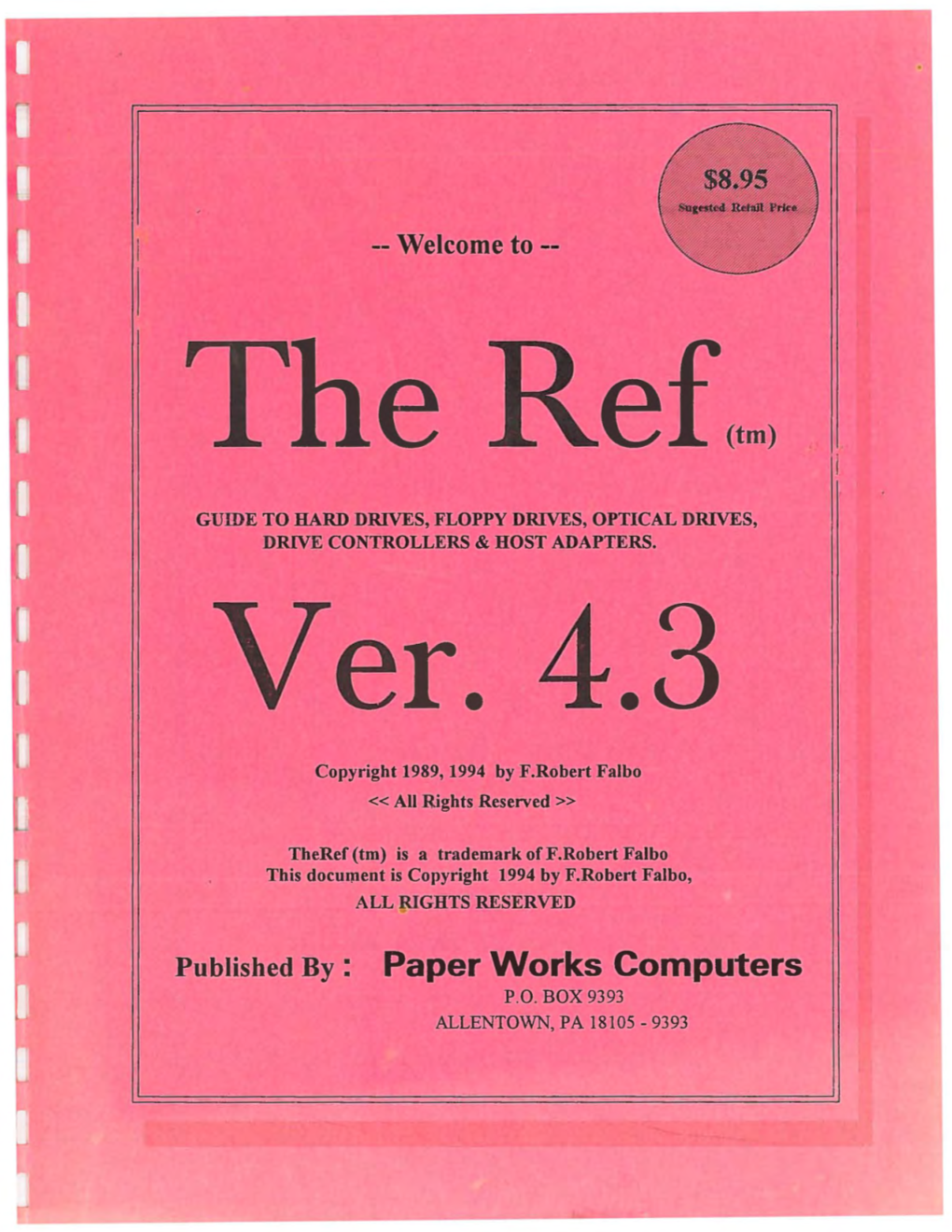 Published by : Paper Works Computers P.O