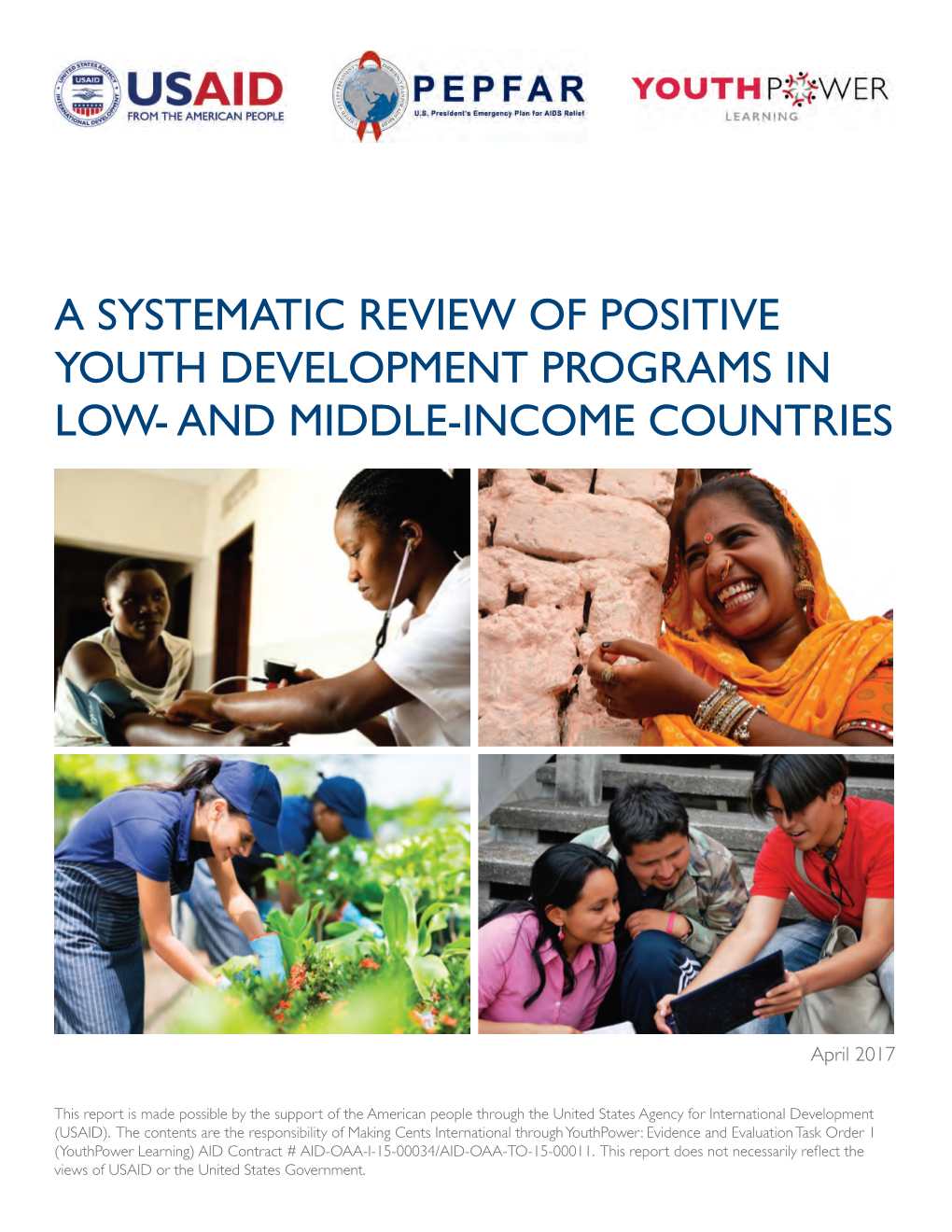 A Systematic Review of Positive Youth Development Programs in Low- and Middle-Income Countries